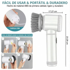 ScrubPro™ - Cepillo Eléctrico Giratorio 5-en-1 (Multifunción)