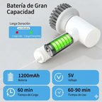 ScrubPro™ - Cepillo Eléctrico Giratorio 5-en-1 (Multifunción)