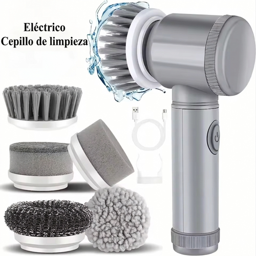 ScrubPro™ - Cepillo Eléctrico Giratorio 5-en-1 (Multifunción)
