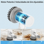 ScrubPro™ - Cepillo Eléctrico Giratorio 5-en-1 (Multifunción)