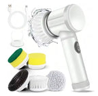 ScrubPro™ - Cepillo Eléctrico Giratorio 5-en-1 (Multifunción)